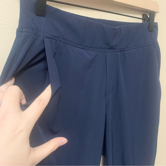 Athleta Brooklyn Ankle Pant in Navy Blue Size 2P 2 Petite - Picture 5 of 11